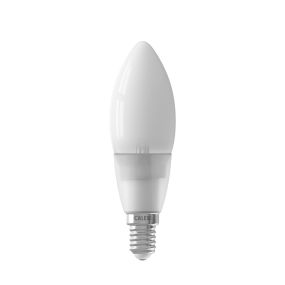 Calex Smart LED lamp - Ø 3,5 x 11,2 cm - E14 - 4,5W - dimfunctie via app - 2200 tot 4000K - white ambiance