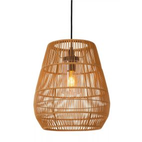 Lucide Nerida - hanglamp - Ø 35 x 389 cm - IP44 - naturel