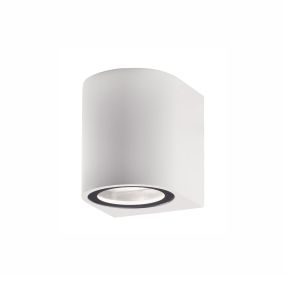 Nova Luce Nero - buiten wandverlichting - 7 x 8 x 8 cm - IP54 - wit