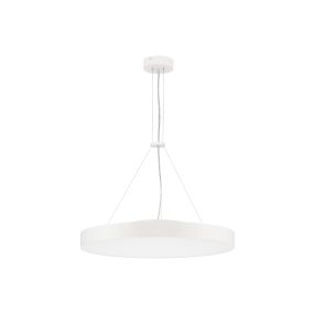 Nova Luce Perfect Profile - hanglamp - Ø 60 x 120 cm - 40W dimbare LED incl. - wit