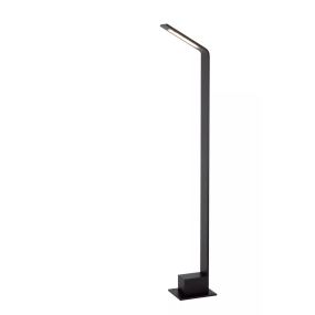 Lucide Lawford - tuinpaal - 15 x 9,5 x 80 cm - 6W LED incl. - IP54 - zwart