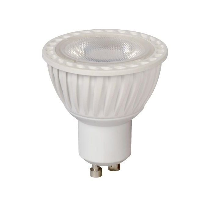 converteerbaar Dragende cirkel Lenen Lichtkoning LED-spot - Ø 5 x 5,5 cm - GU10 - 5W dimbaar - 2700K - wit |  Lichtkoning