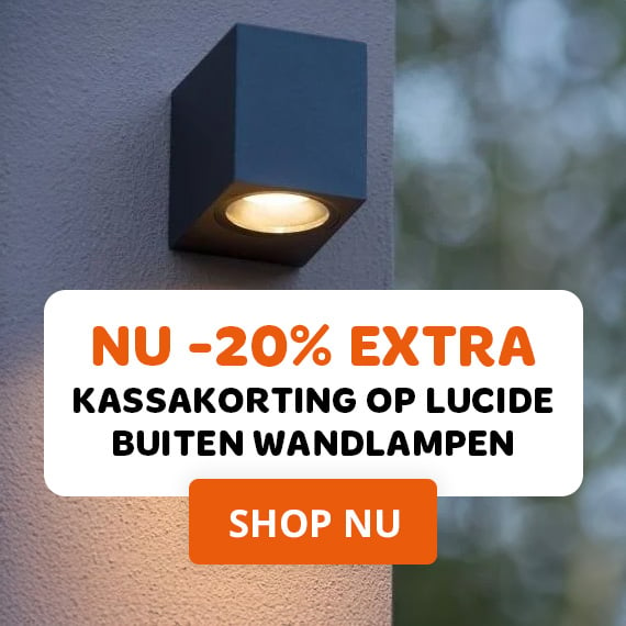 Lucide buiten wandlampen